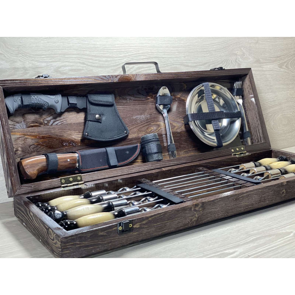 Набір шампурів і аксесуарів для барбекю (7604)