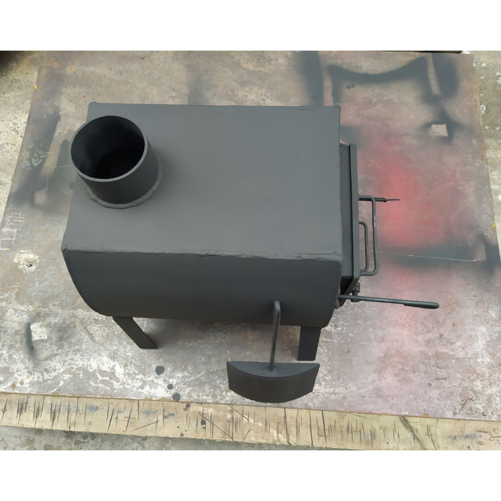 Опалювальна піч буржуйка до 30 кв/м, 6 мм