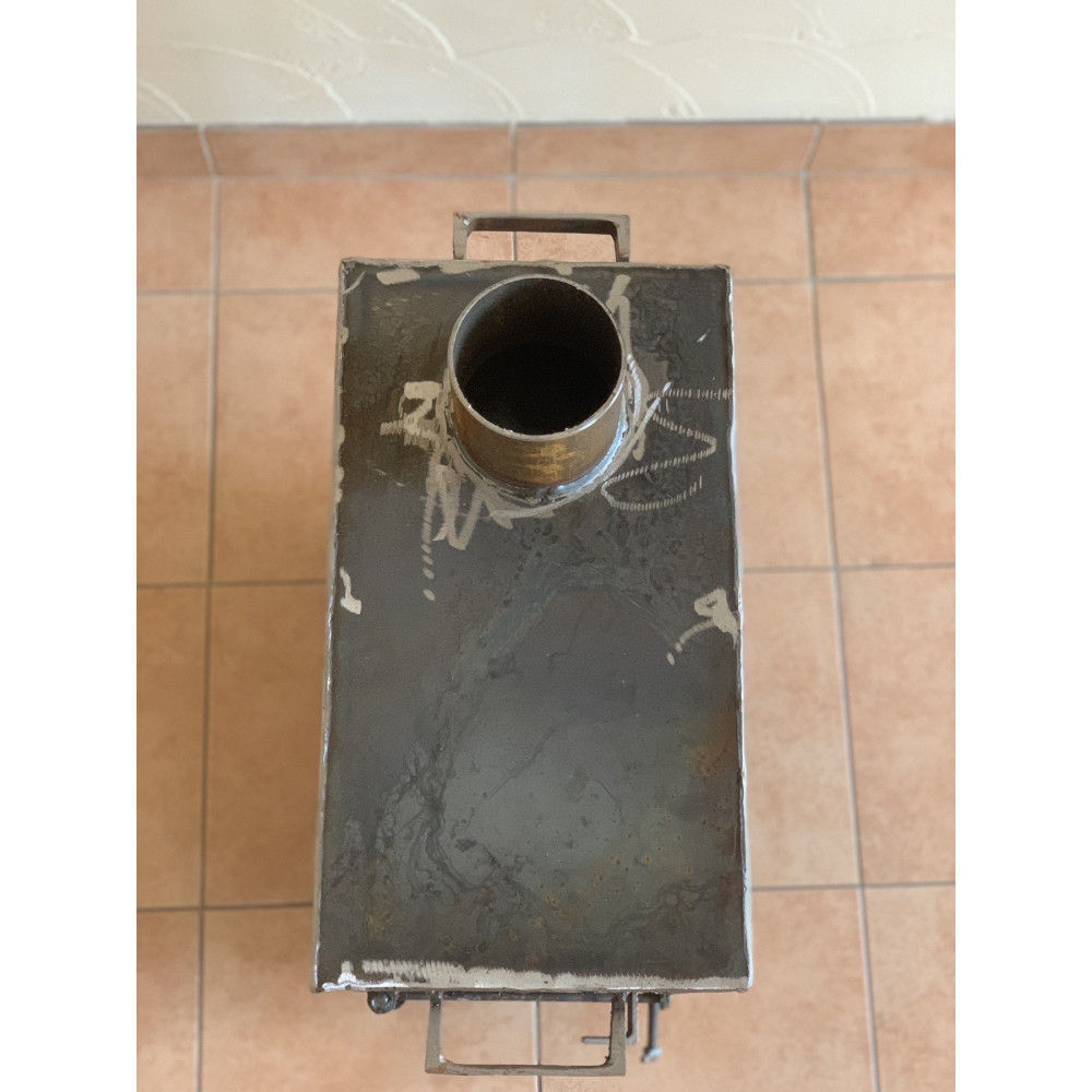 Піч буржуйка 3, 4 або 5 мм з вторинною камерою допалу