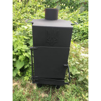 Печь буржуйка отопительная на 20-25 кв. м.