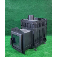 Піч для лазні кам'янка зі склом до 12 м3