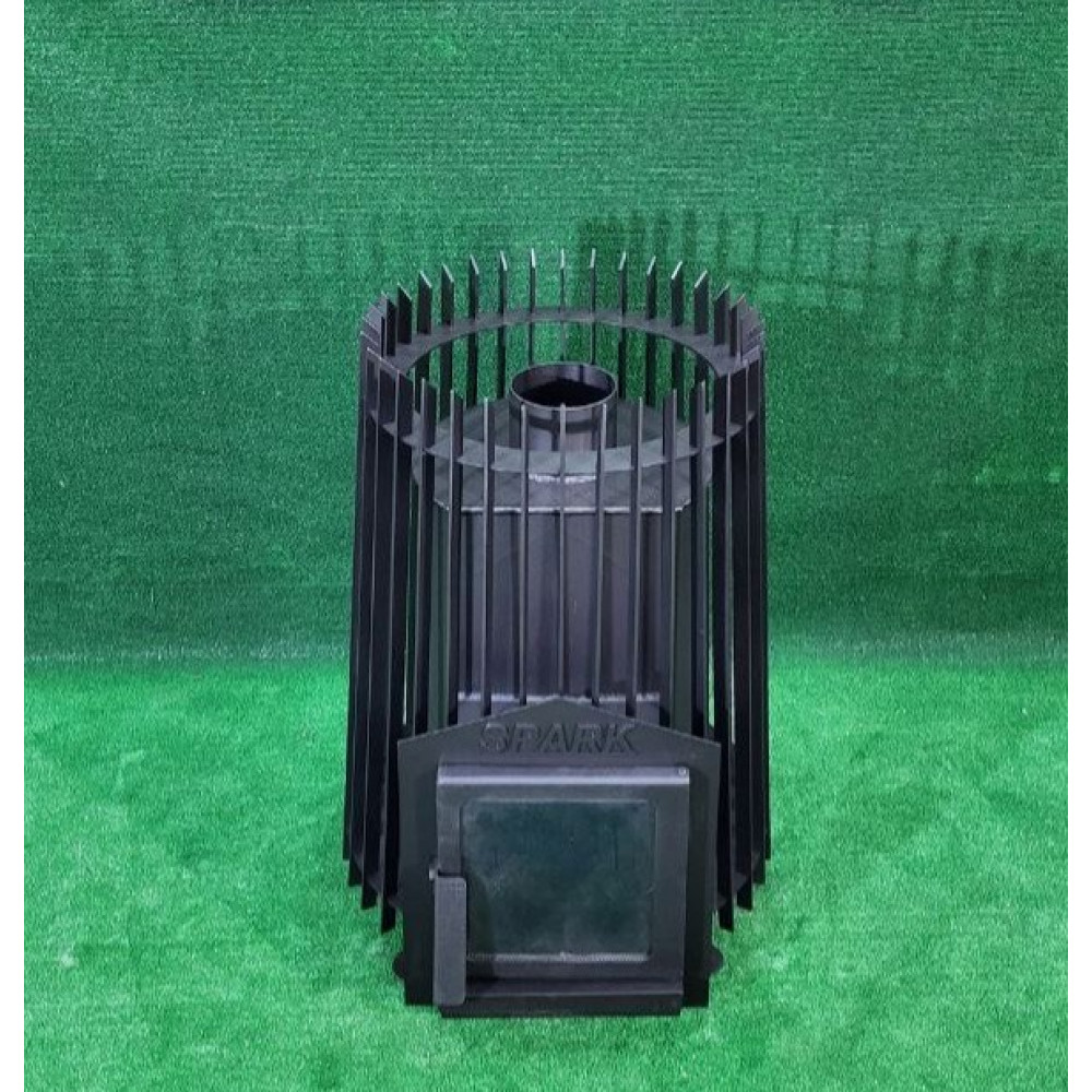 Піч для лазні кам'янка зі склом до 15 м3