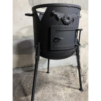 Печь для казана 40 см, 2 мм