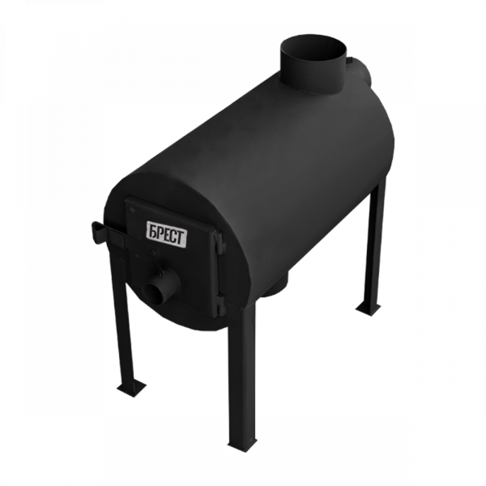 Піч опалювальна Брест 200 (Булерьян Тип 01) з вертикальним виходом теплового повітря