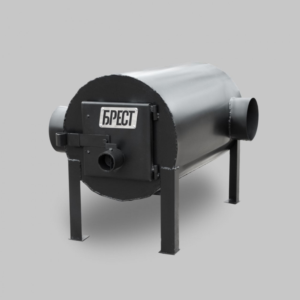 Піч опалювальна Брест 200 (Булер'ян Тип 01) з горизонтальним виходом теплового входу
