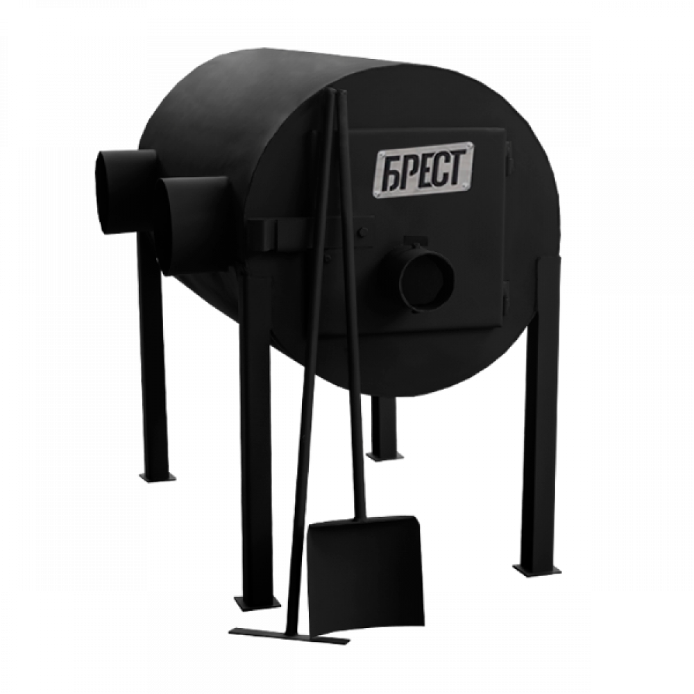 Піч опалювальна Брест 350 (булер'ян Тип 02) з горизонтальними тепловими виходами