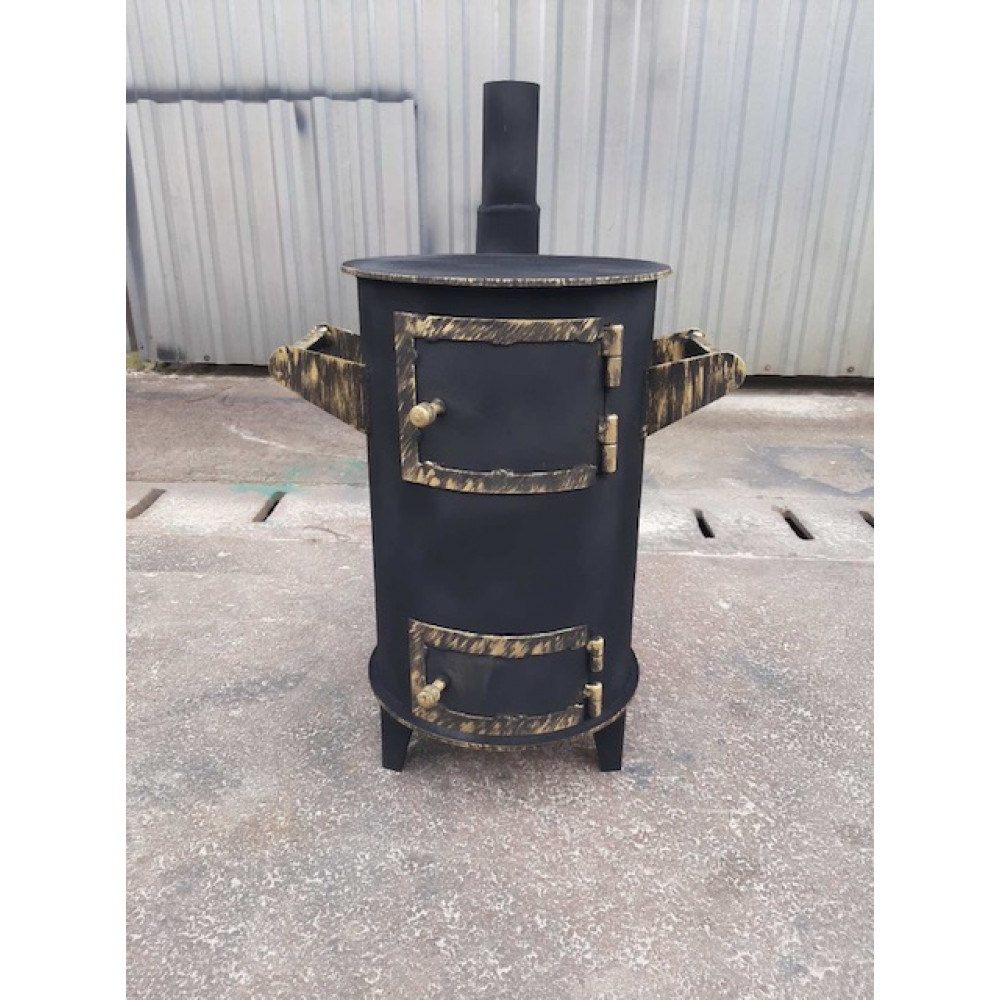 Печь отопительная буржуйка 6 мм на 40 кв м