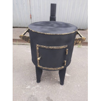 Піч опалювальна буржуйка 7 мм, 6 кВт