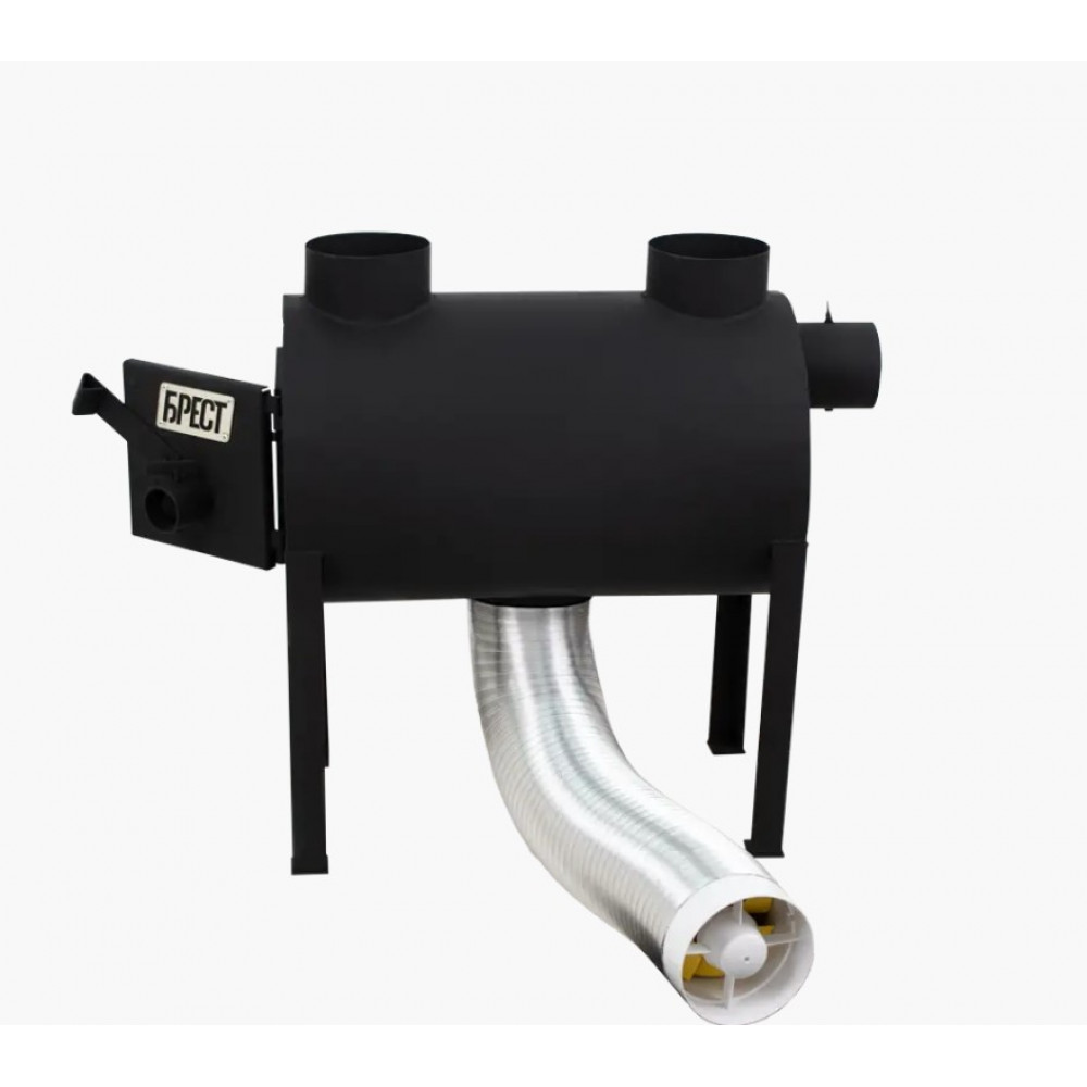 Печь отопительная буржуйка Брест 203 с вертикальным выходом тепла