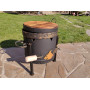 Печь под Казан со столиком, диаметр 300 мм