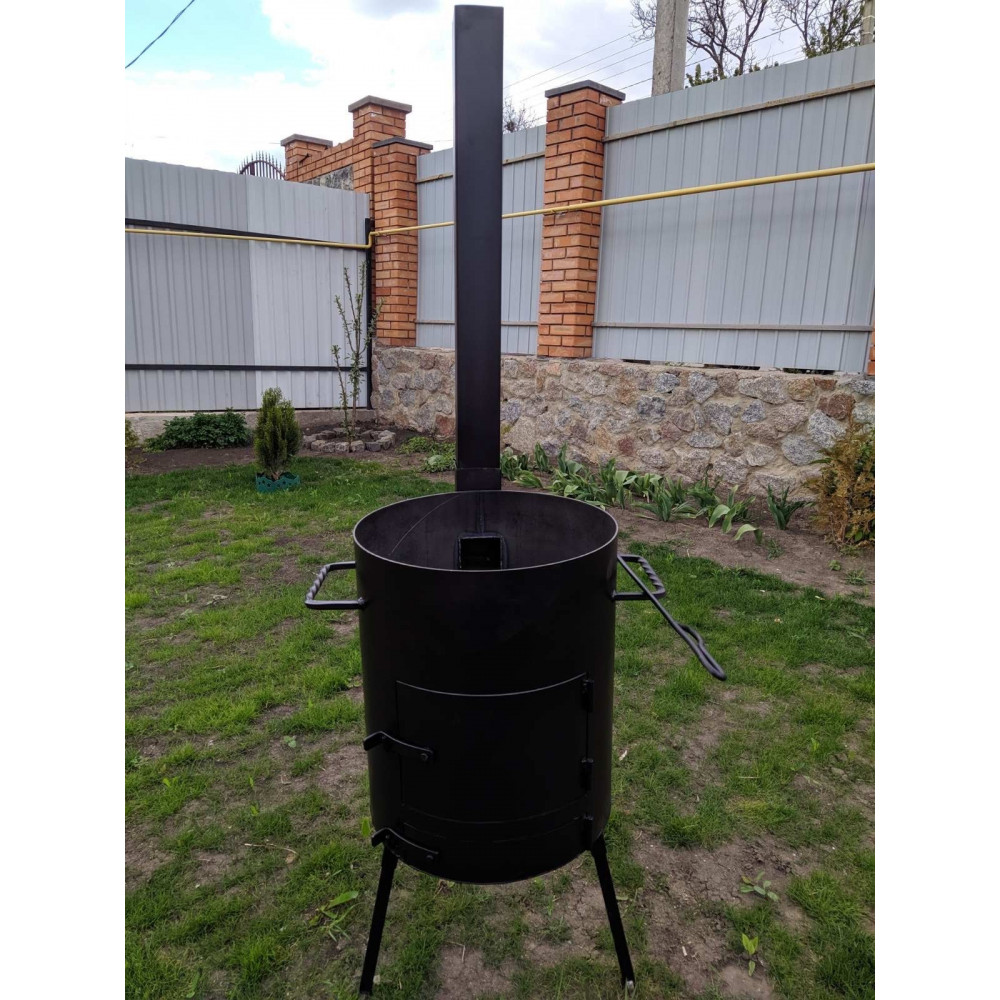 Піч під казан 12-17 л, діаметр 400 мм, знімна труба