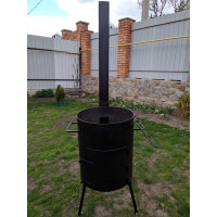 Піч під казан 12-17 л, діаметр 400 мм, знімна труба