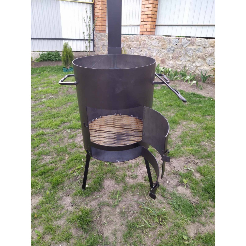 Піч під казан 12-17 л, діаметр 400 мм, знімна труба