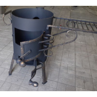 Печь под казан 12-20 л и съемным столиком