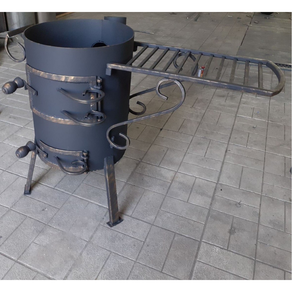 Піч під казан на 12-20 літрів зі зйомним столиком