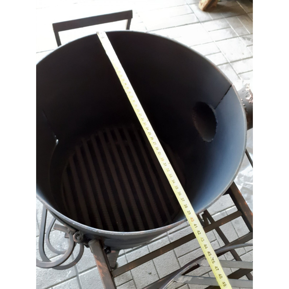 Піч під казан на 12-20 літрів зі зйомним столиком