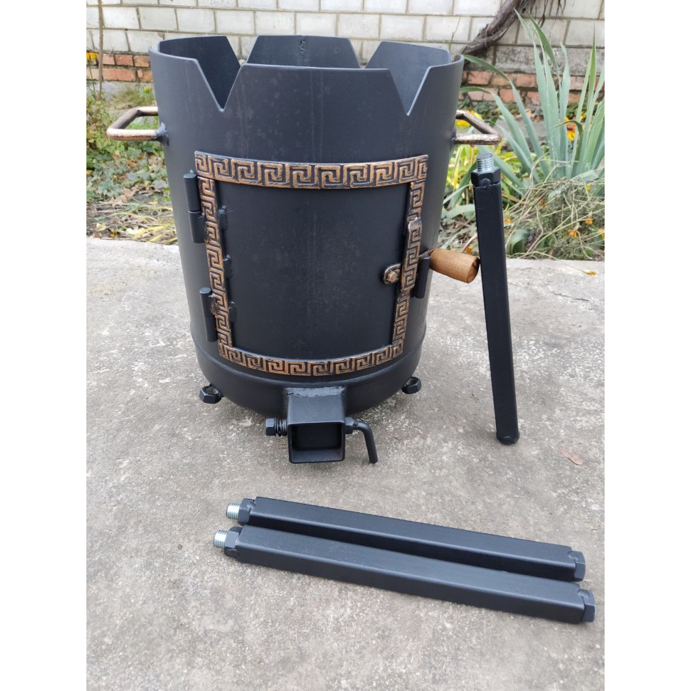 Печь под казан 30 см