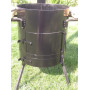 Піч під казан 40 см зі столиками та трубою