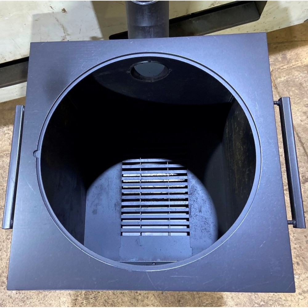 Піч під казан 5 мм, діаметр 46 см, з набірними кільцями + совок та кочерга у подарунок