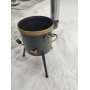 Піч під казан 6-10 л з трубою та шибером