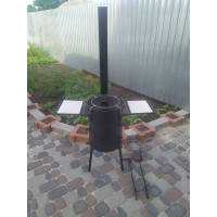 Піч під казан 6-18 л + подарунок кочерга та совок