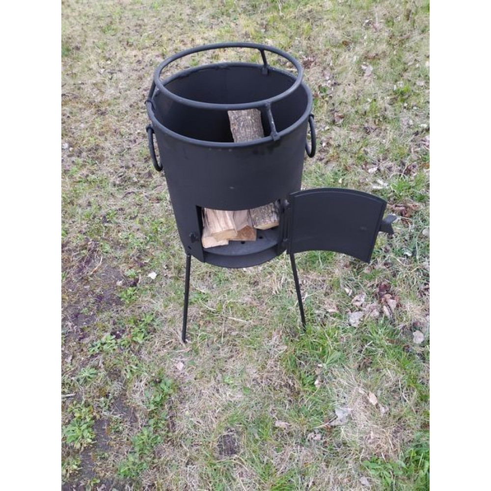 Піч під казан, діаметр 30 см, метал 3 мм