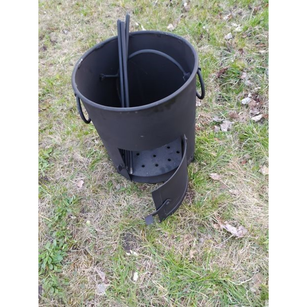 Піч під казан, діаметр 30 см, метал 3 мм