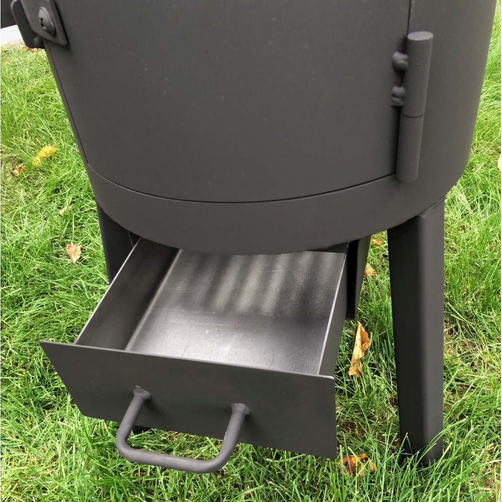 Піч під казан, діаметр 40 см, 4 мм Steelger Premium з трубою