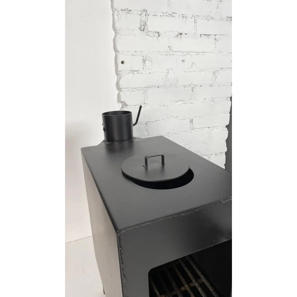 Піч-буржуйка опалювальна з варочною поверхнею 3 мм.