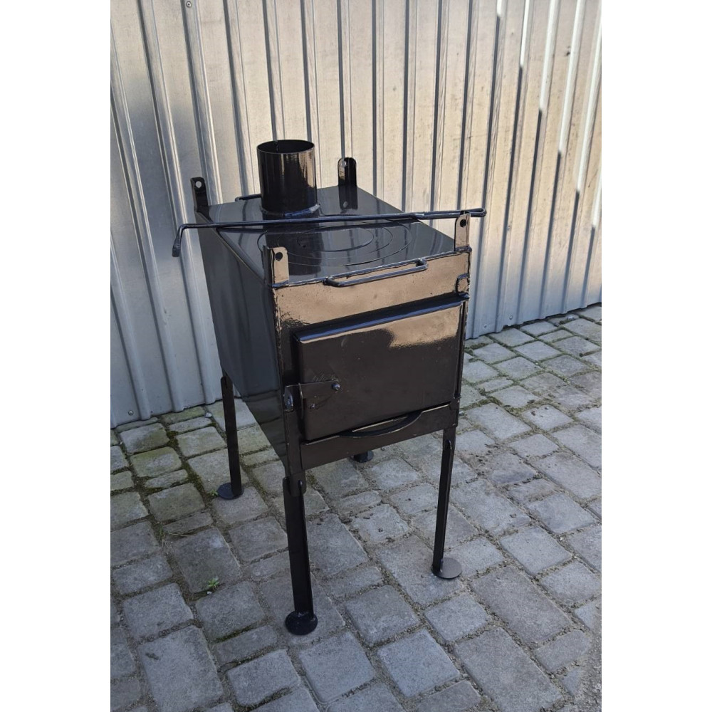 Печь-отопительно-варочная буржуйка 3,5 мм