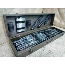 Подарочный набор шампуров и аксессуаров для барбекю Discovery-MAX Подарочный набор шампуров и аксессуаров для барбекю Discovery-MAX