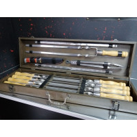 Подарочный набор шампуров и аксессуаров для барбекю Universal NEW