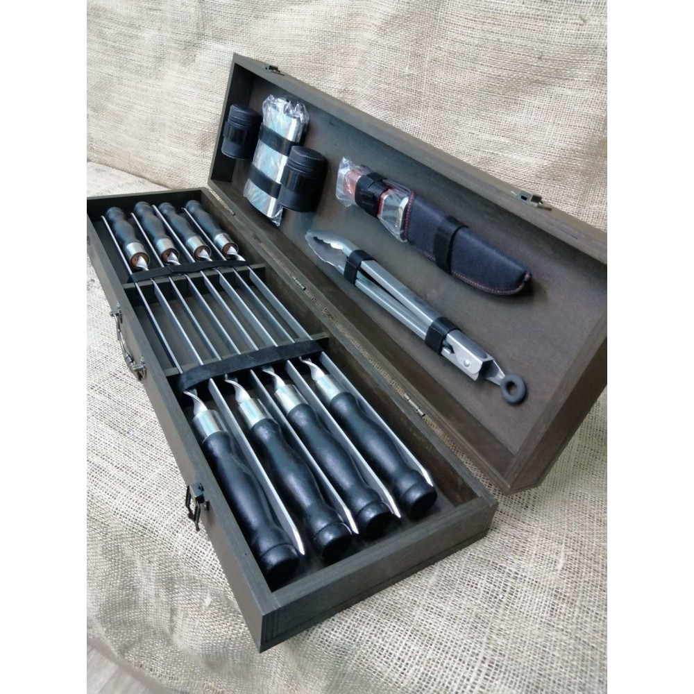 Премиальный набор шампуров Brown-M