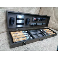 Премиальный набор шампуров Brown-W