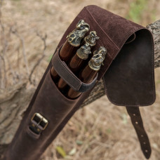 Премиальный набор шампуров MAGIC в кожаном чехле