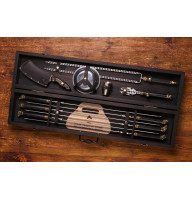 Премиальный набор шампуров Империал в кейсе