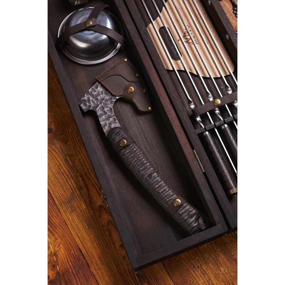 Премиальный набор шампуров Мольфар в кейсе