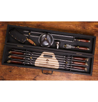 Премиальный набор шампуров Привал в кейсе