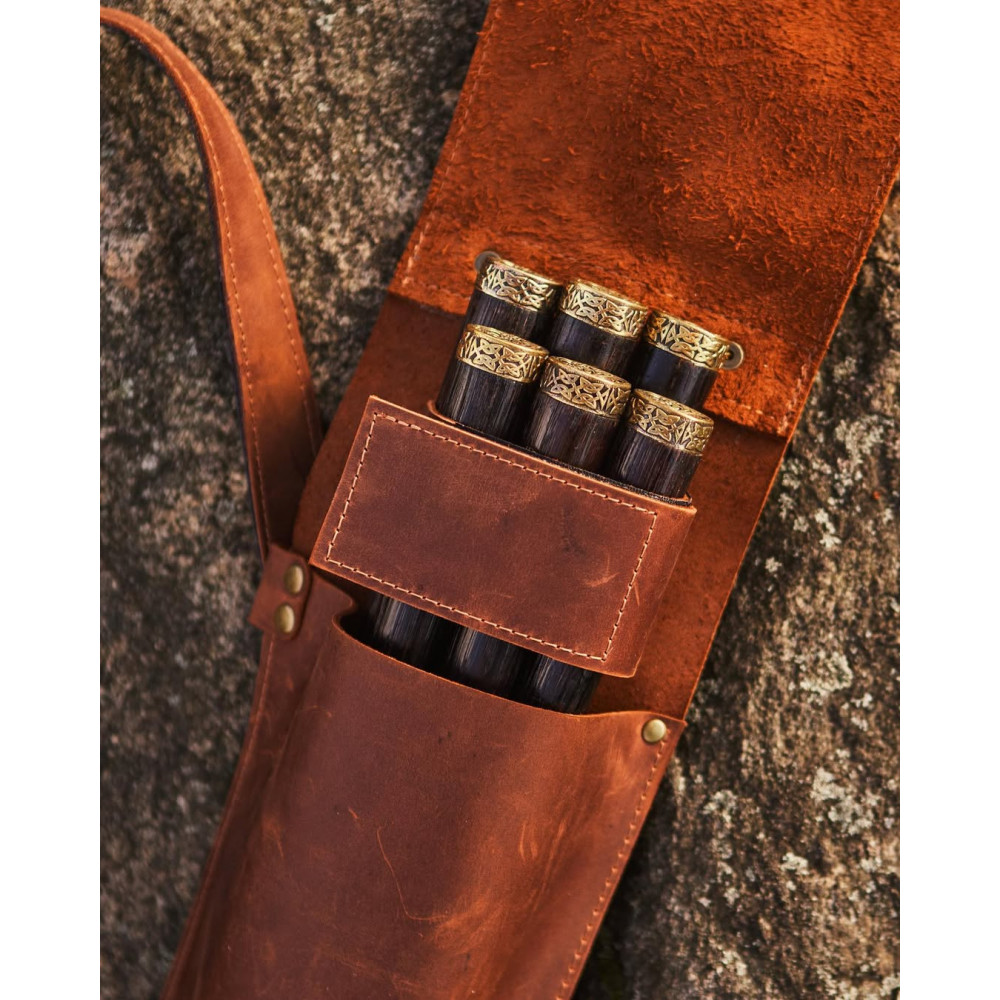 Премиальный набор шампуров с бронзой в чехле Джокер