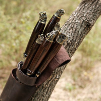 Преміальний набір шампурів MAGIC-MAX в шкіряному чохлі