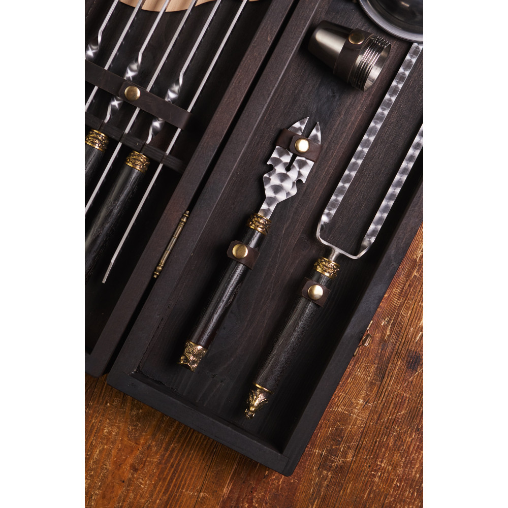 Преміальний набір шампурів Імперіал у кейсі