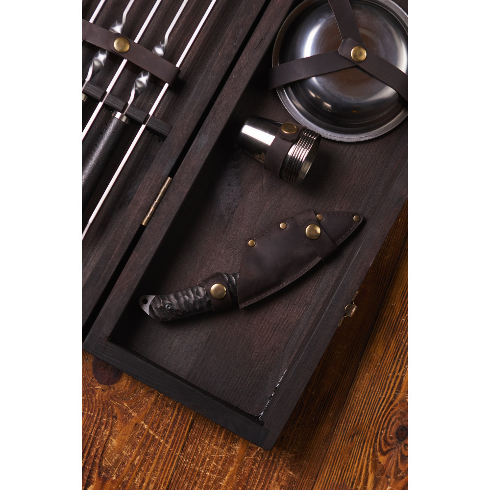 Преміальний набір шампурів Мольфар у кейсі