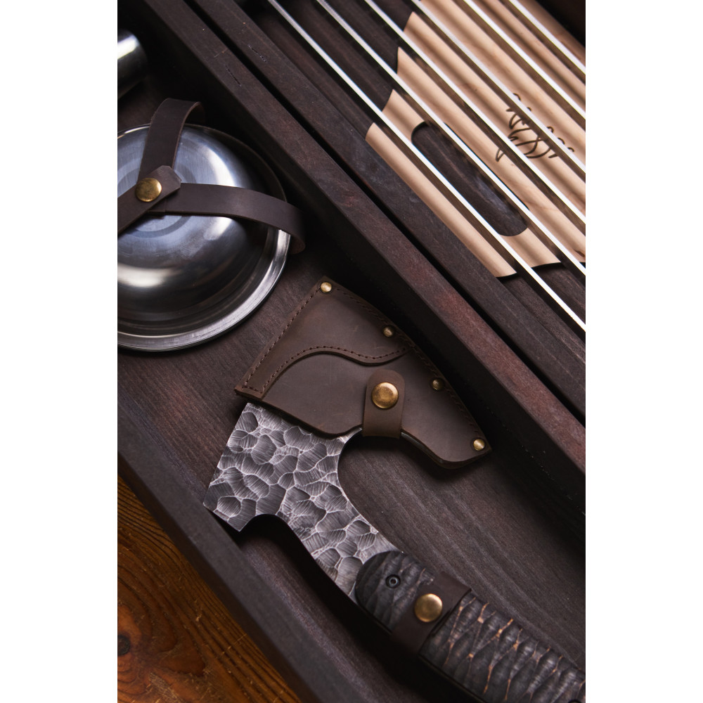 Преміальний набір шампурів Мольфар у кейсі