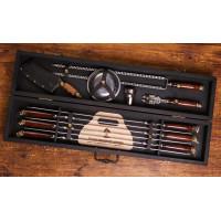 Преміальний набір шампурів Привал у кейсі