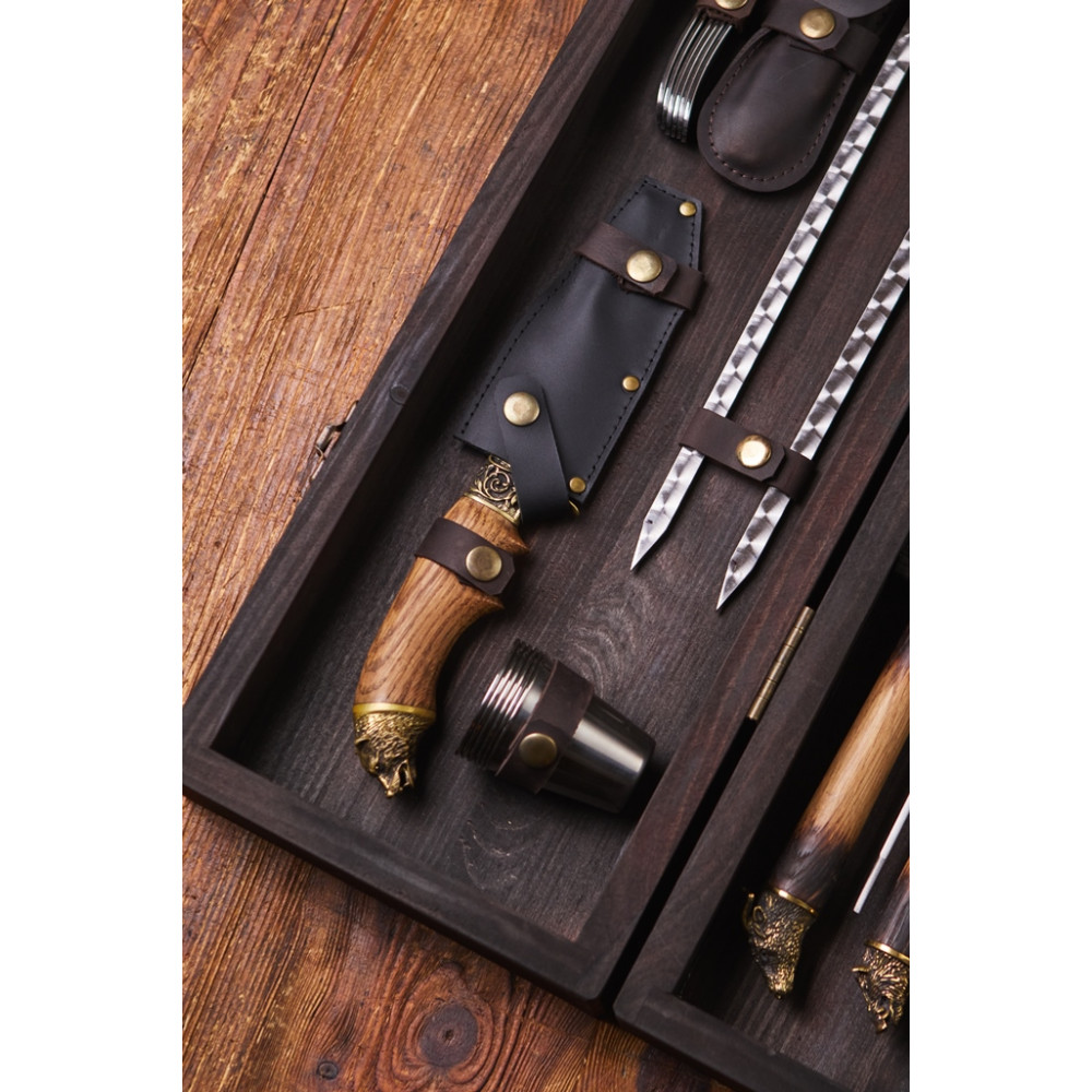 Преміальний набір шампурів Родео у кейсі