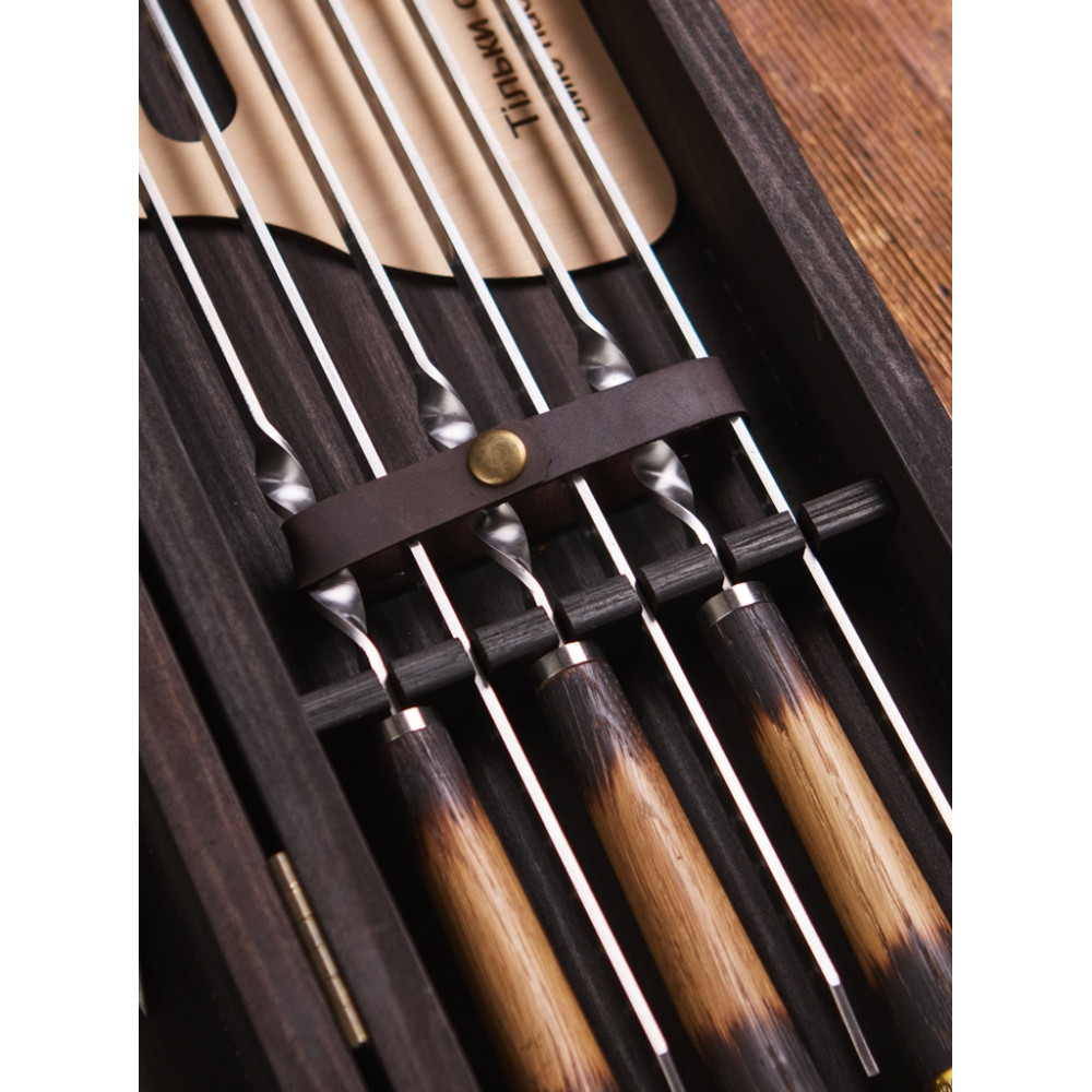 Преміальний набір шампурів Родео у кейсі