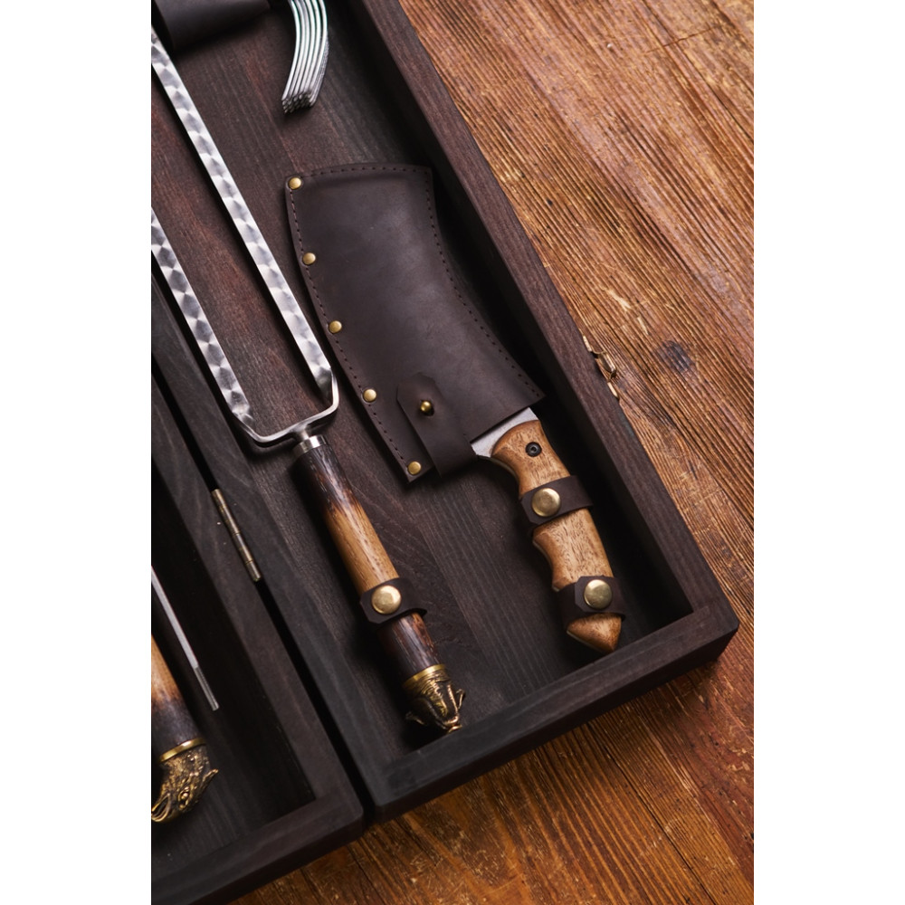 Преміальний набір шампурів Родео у кейсі