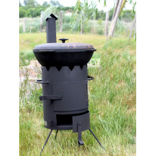 Печь под казан 6-10 л со съемной трубой, 3 мм. Печь под казан 6-10 л со съемной трубой, 3 мм.