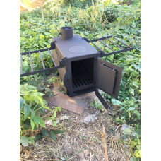 Піч буржуйка + сушарка для взуття, одягу