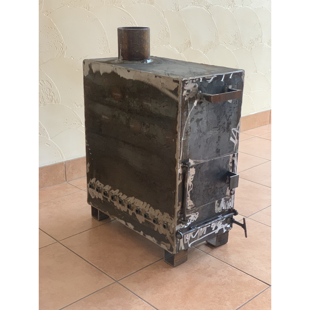 Піч буржуйка 3, 4 або 5 мм з вторинною камерою допалу